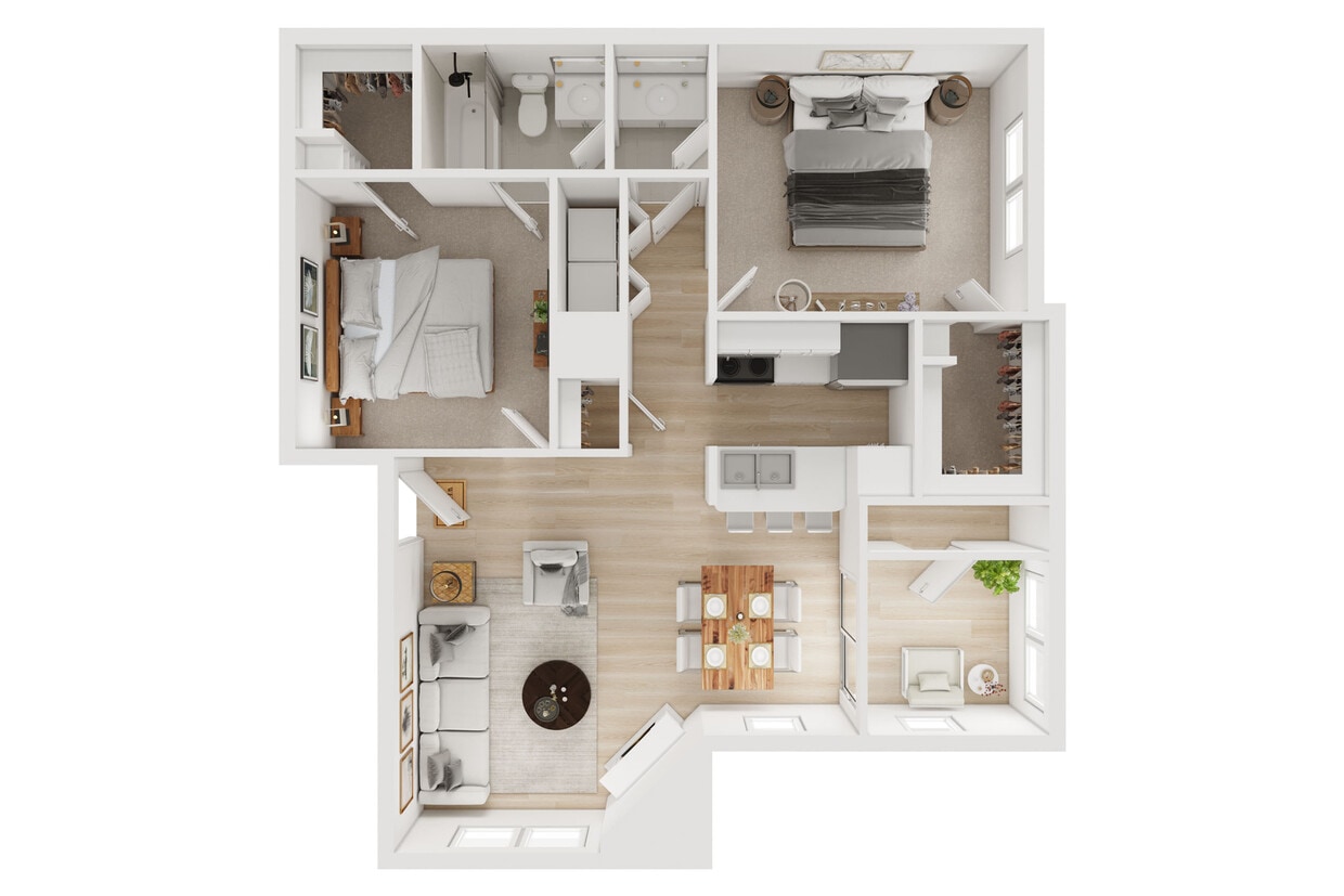 C242440_TheWestside_3DFloorPlan_2x2_B1_840sqft - B1