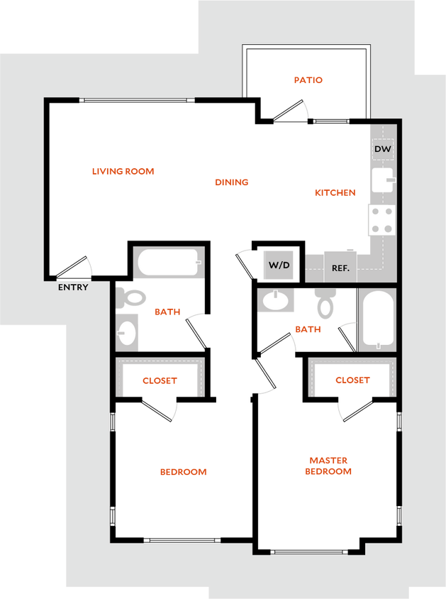 Floor Plan - Plan 2E