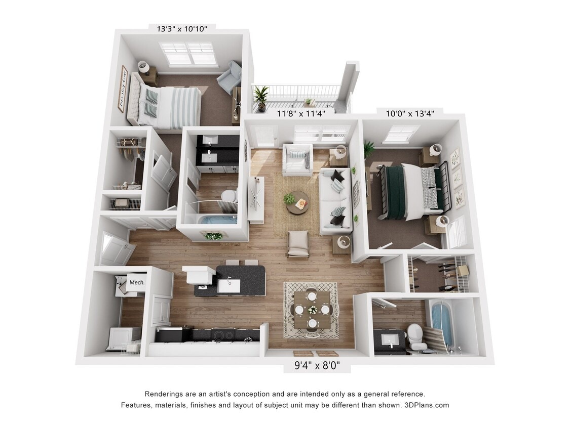 Floor Plan - The Magnolia