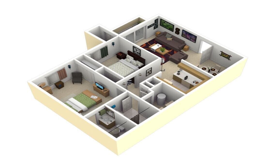 Floor Plan - The Hickory