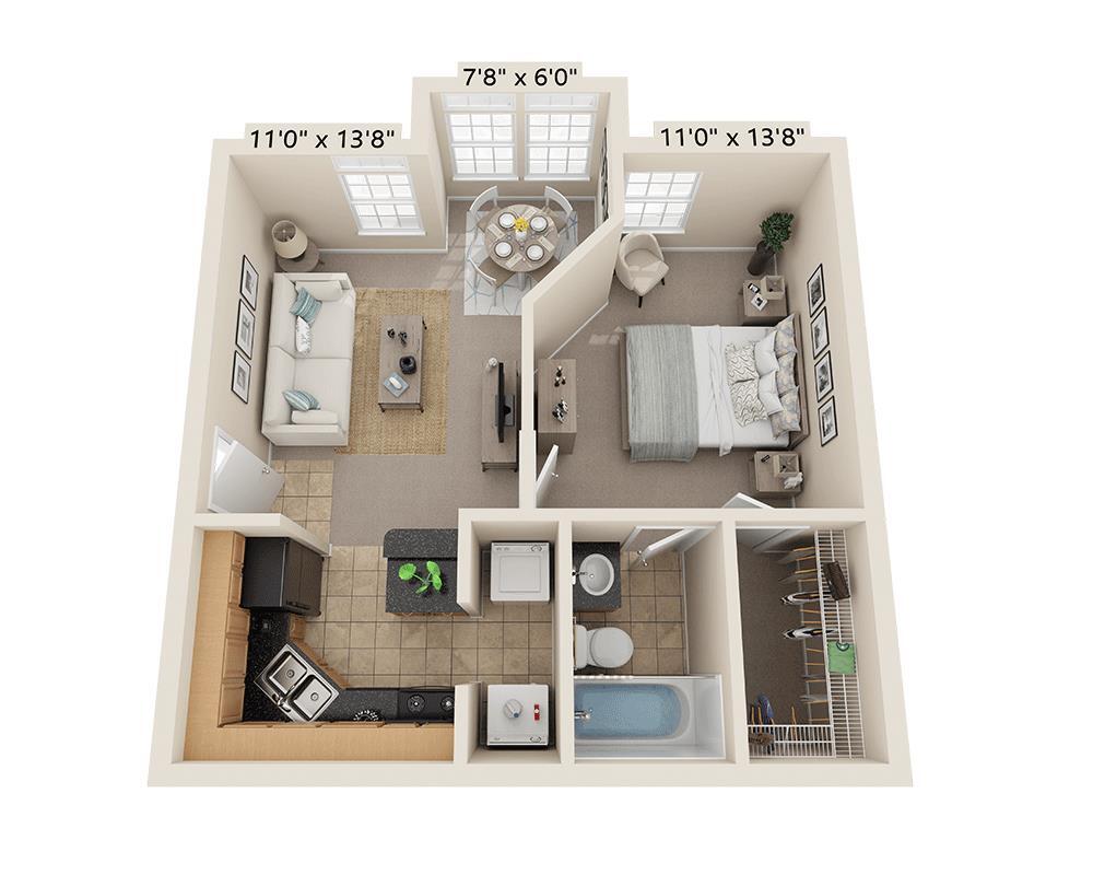 Floor Plan - Plan A1A