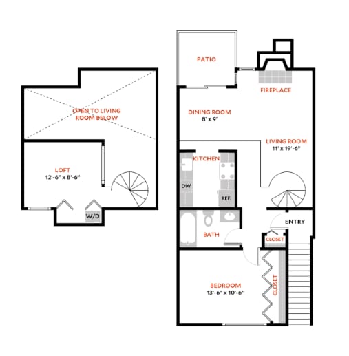 Floor Plan - 1B