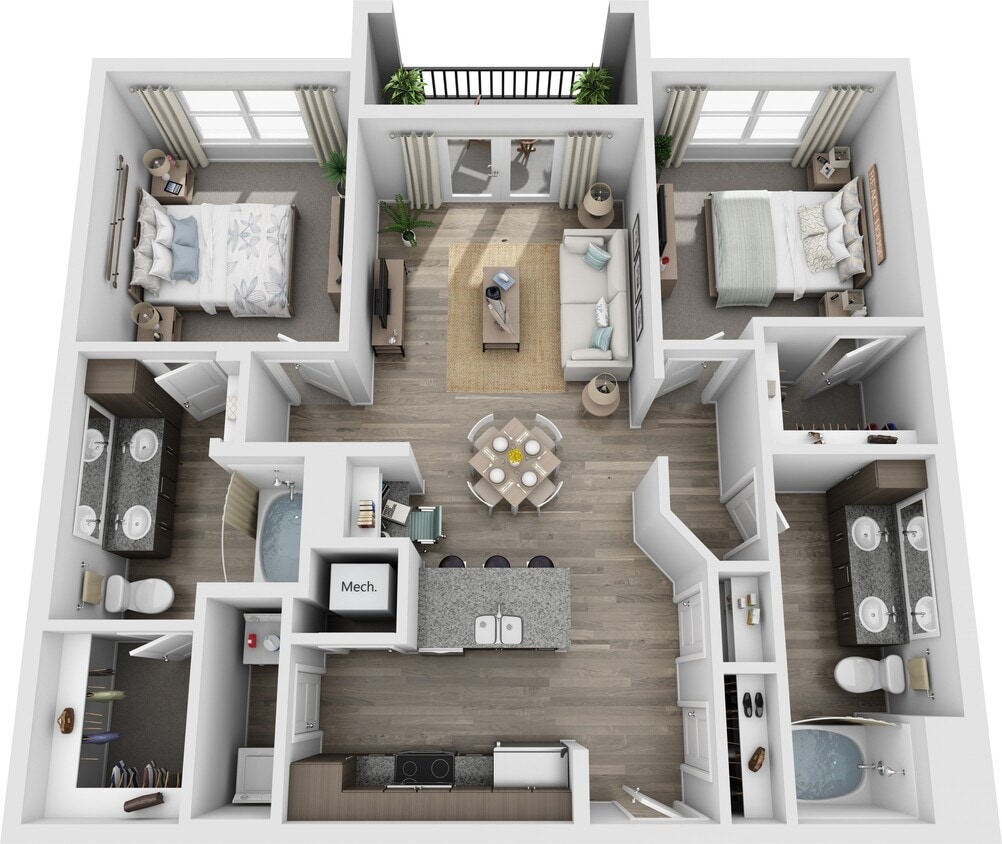 Floor Plan - Banister