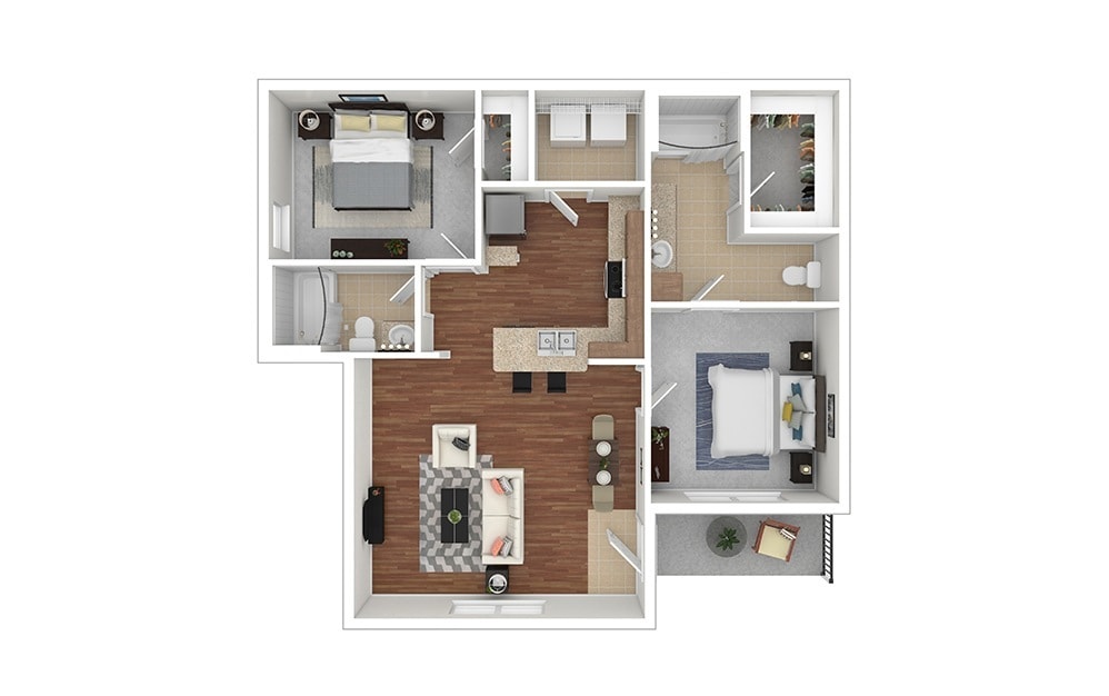 Floor Plan - The Magnolia