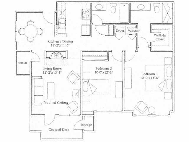 The Falcon - 2 Bedroom 2 Bath