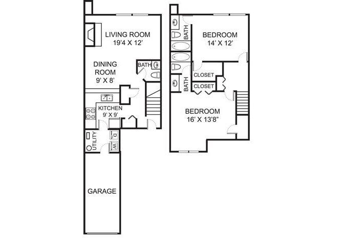 Floor Plan - B2 Renovated