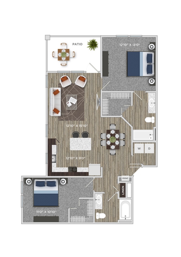 Floor Plan - Oakmont