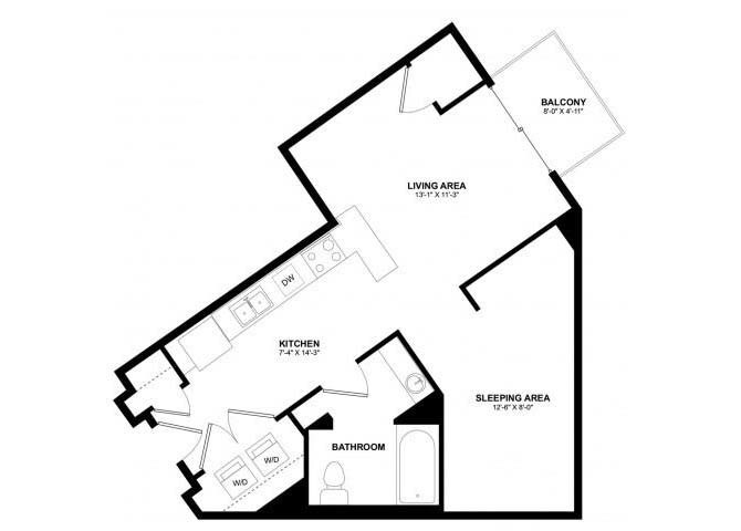 Floor Plan - Studio C