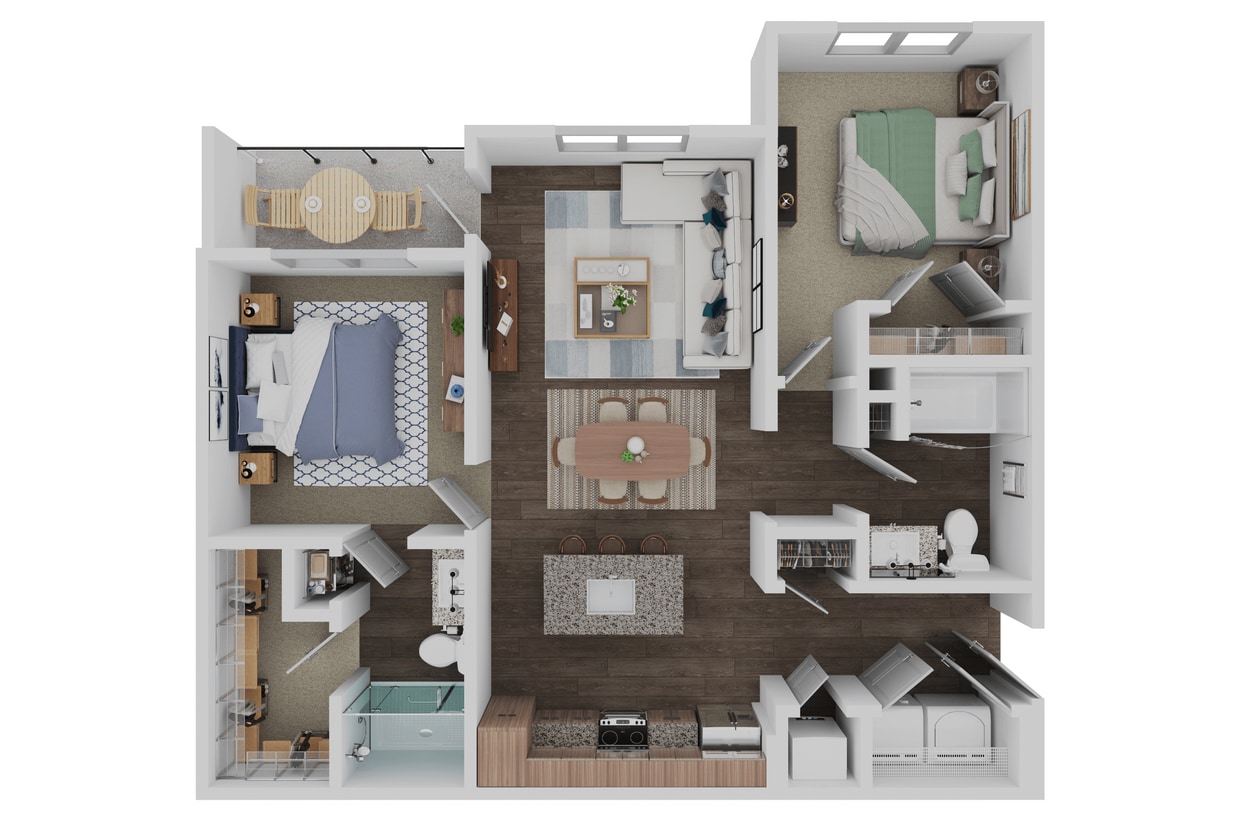 Floor Plan - The Barrett (B1)