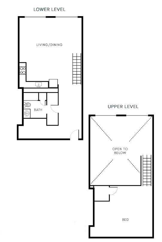 Floor Plan - 1x1 - A7