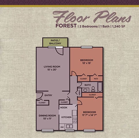 Floor Plan - Forest (2.10 A)