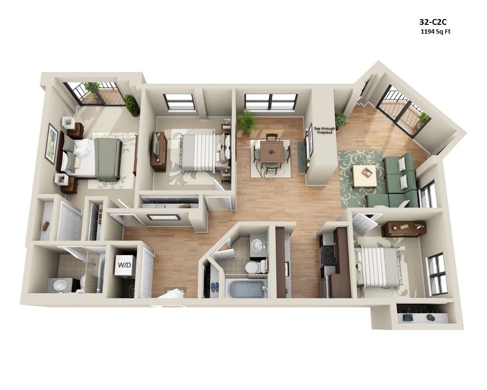 Floor Plan - 32 Garrison - C2C