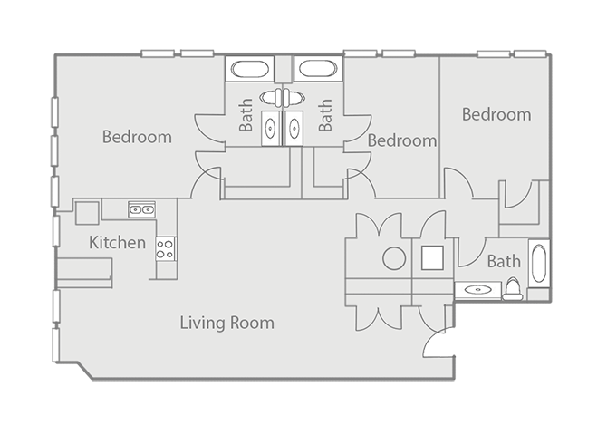 Floor Plan - C2 - C2A