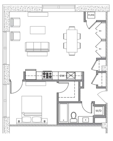 Floor Plan - Floor Plan E