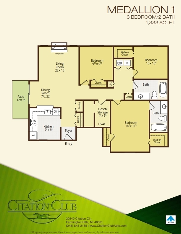 Floor Plan - Medallion 1