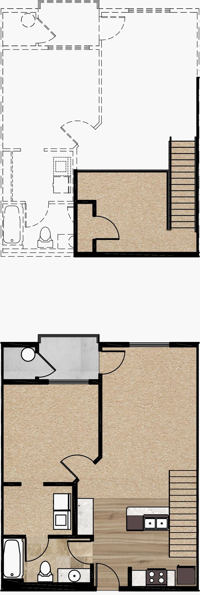 1bed/1bath Loft - Seasons on City Creek