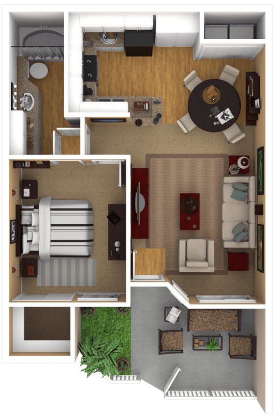 Floor Plan - Residence 1 Luxury