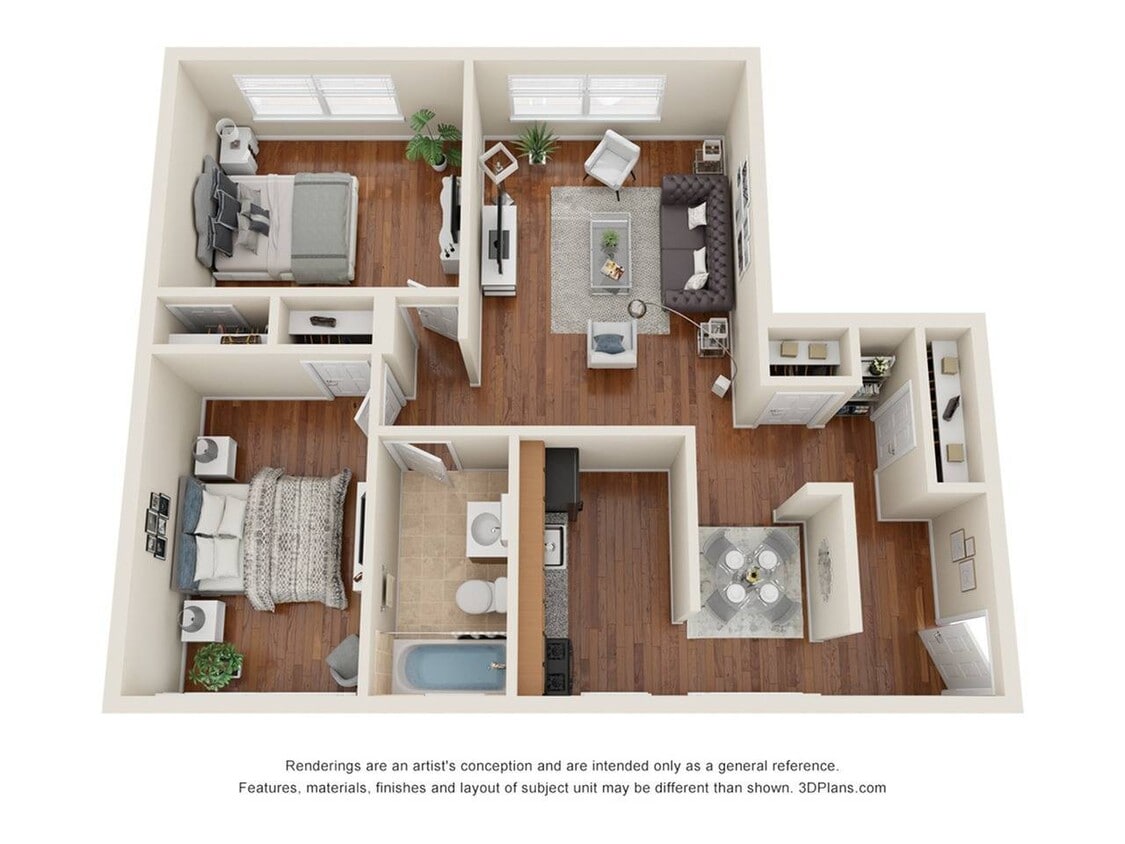 2 bedroom - TWO BEDROOM FLAT