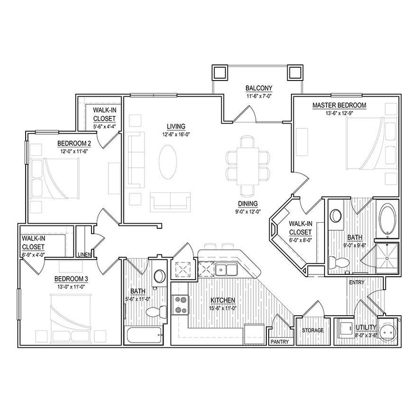 Floor Plan - Maison I