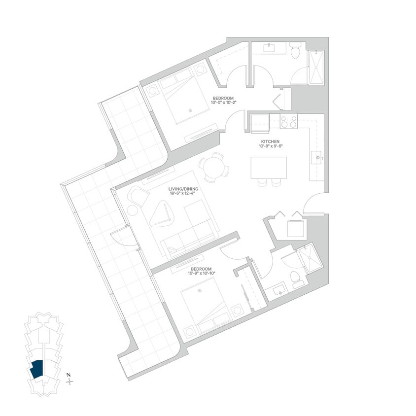 Floor Plan - 100N_2b09a