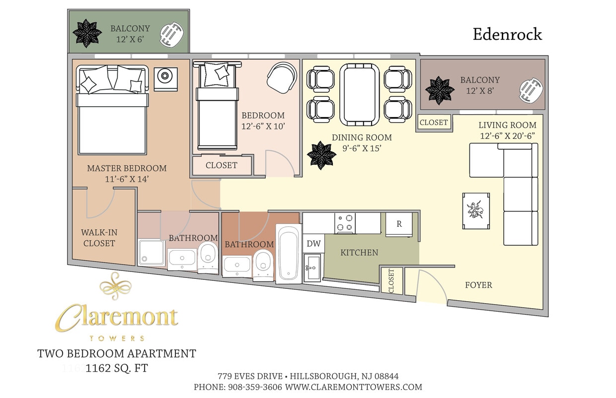 Floor Plan - The Edenrock
