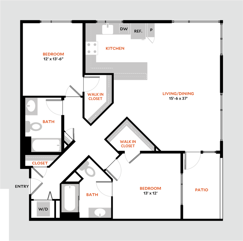 Floor Plan - Plan 2H