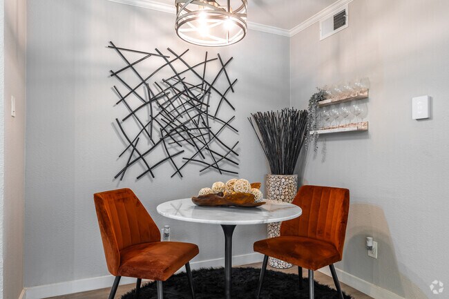 1BR, 1BA - 640SF - Dining Room - The Ace Apartments