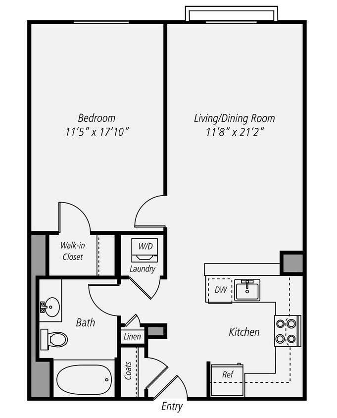 Floor Plan - A1-412