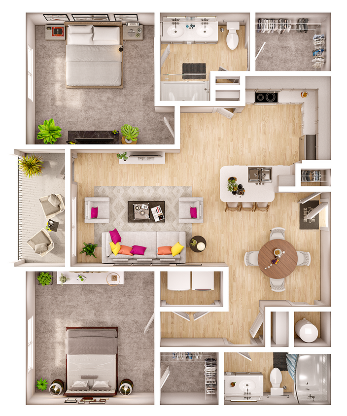 Linz at the Station- B2A Floorplan - B2A