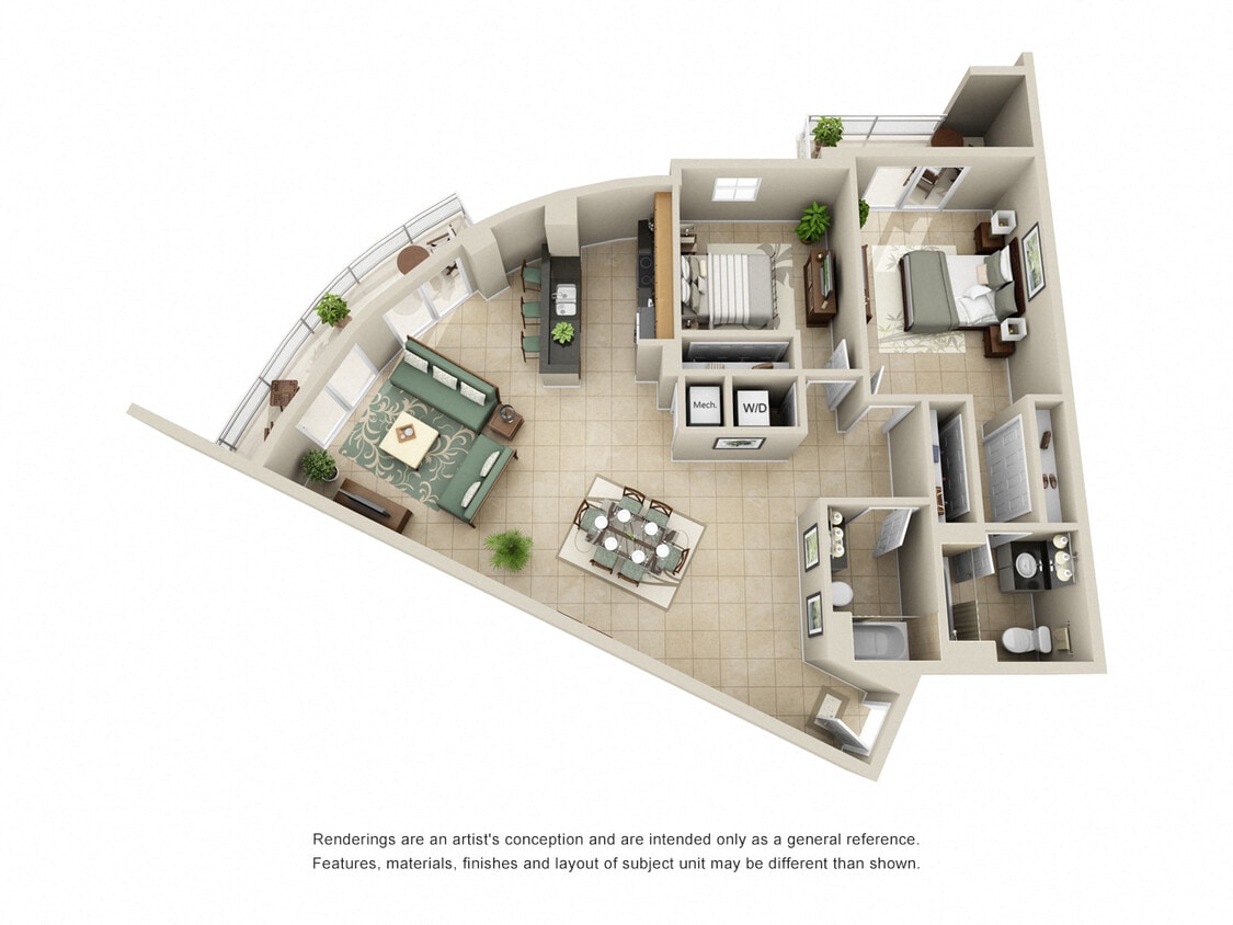 Floor Plan - Model B3