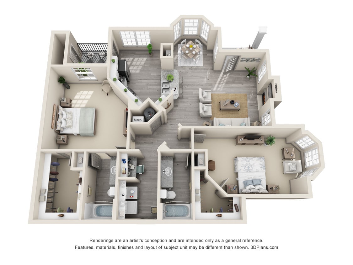 Floor Plan - The Madison Blue