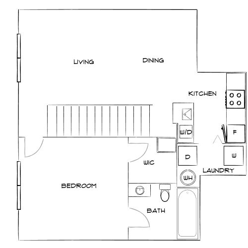 Floor Plan - Design 1A Premier