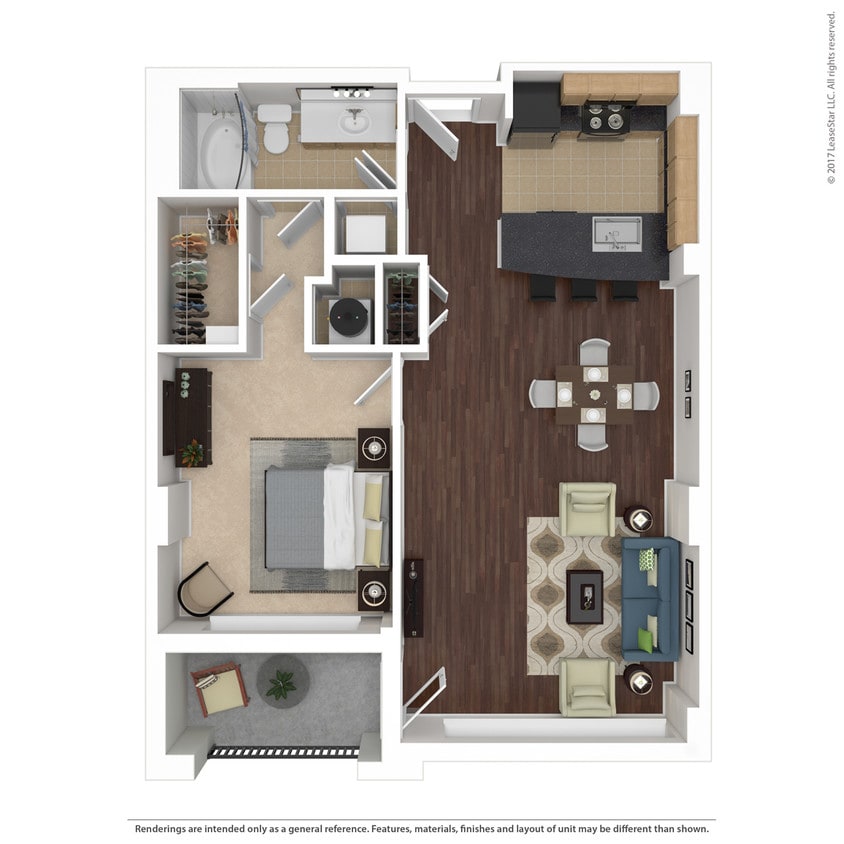 Floor Plan - Unit B5A