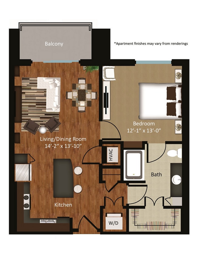 A14 825 sqft - A14-R