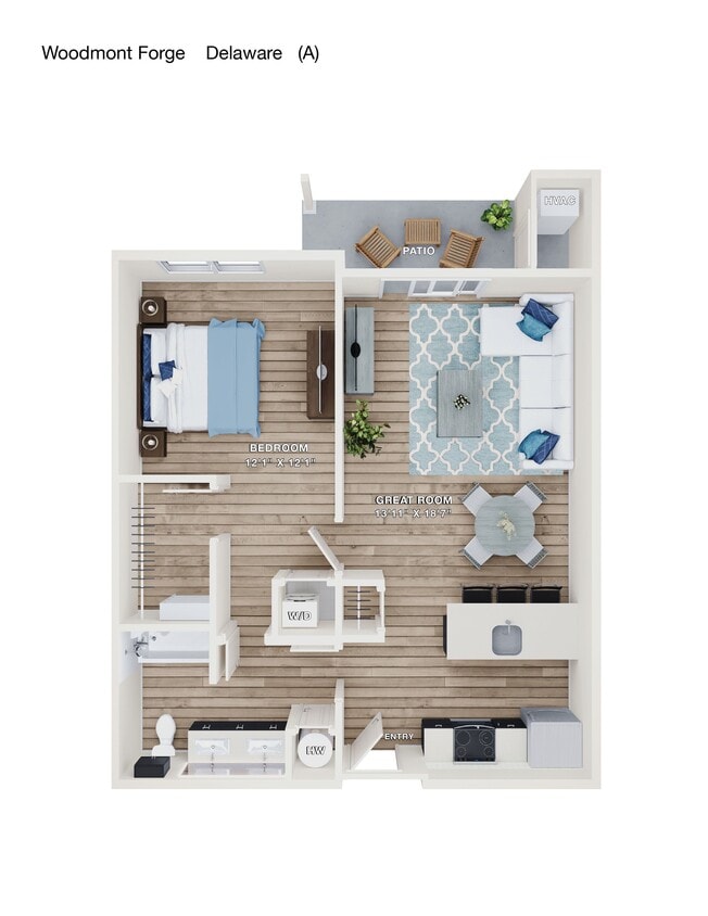 Floor Plan - Delaware