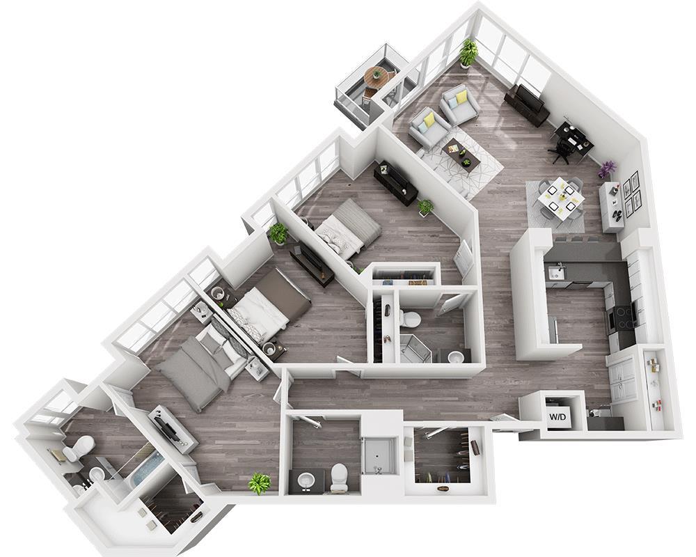 Floor Plan - Plan C3A