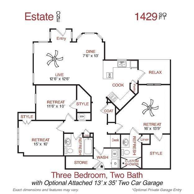 Floor Plan - Estate One