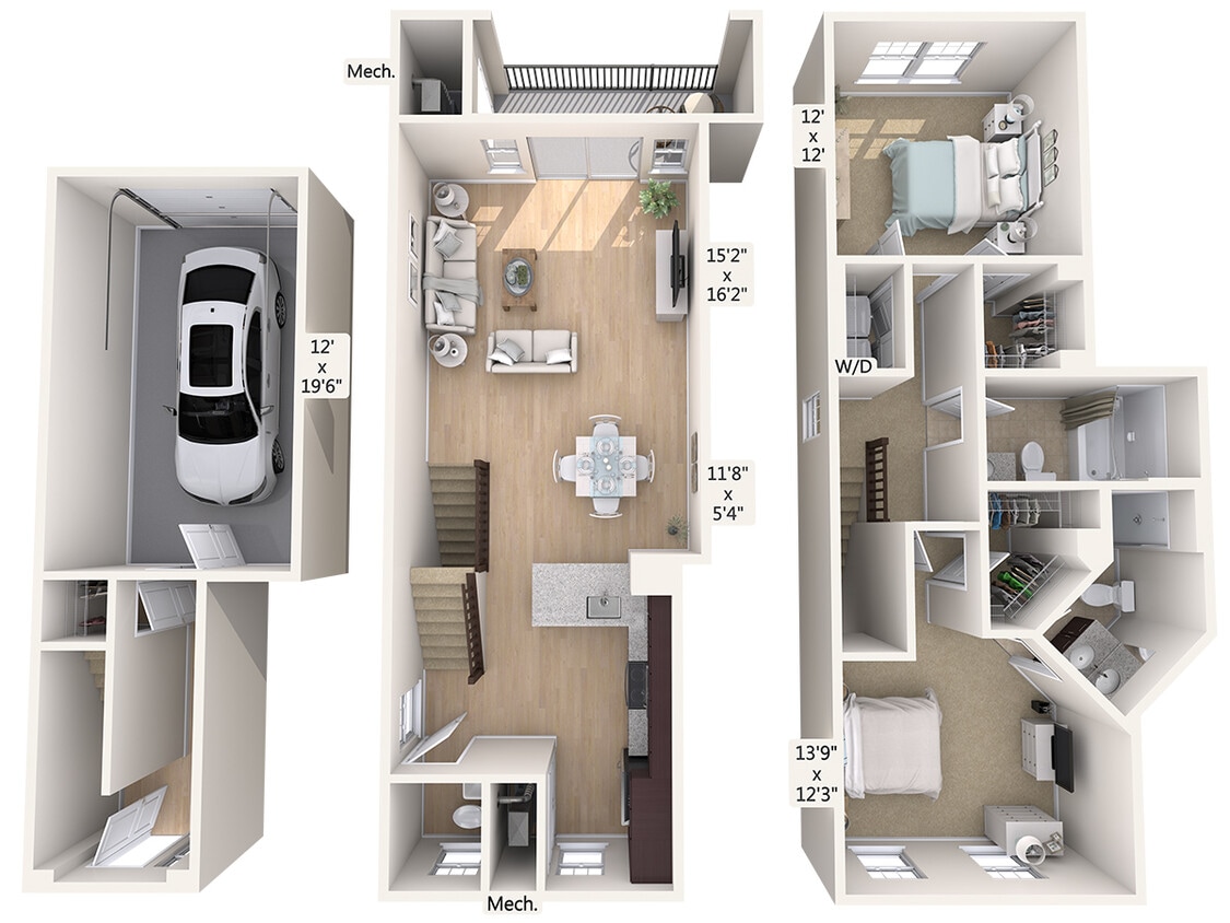 Floor Plan - B6T-2-1422sq