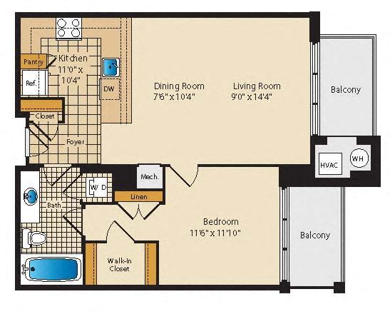 Floor Plan - Toscana