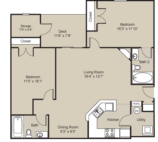2 Bedroom - Phase 1-Call for availability before applying