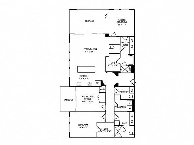 Floor Plan - PH1