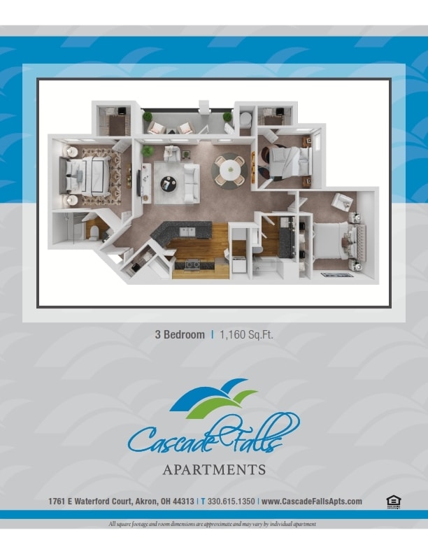 Floor Plan - Three Bedroom