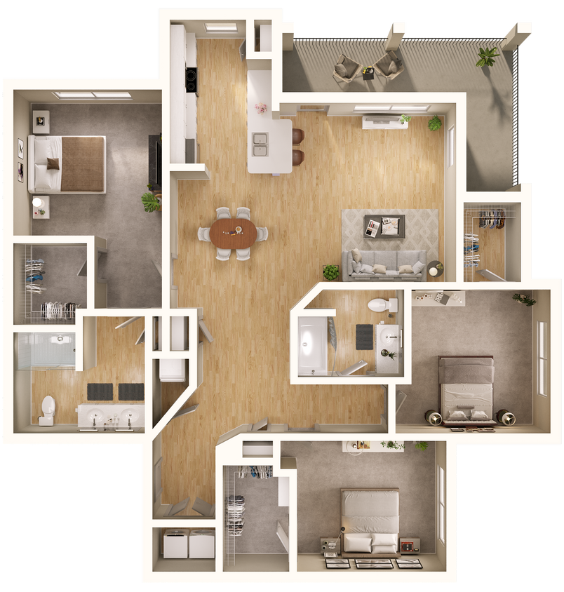 Floor Plan - Glacier | C1