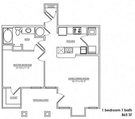 Floor Plan - 1L - 1M