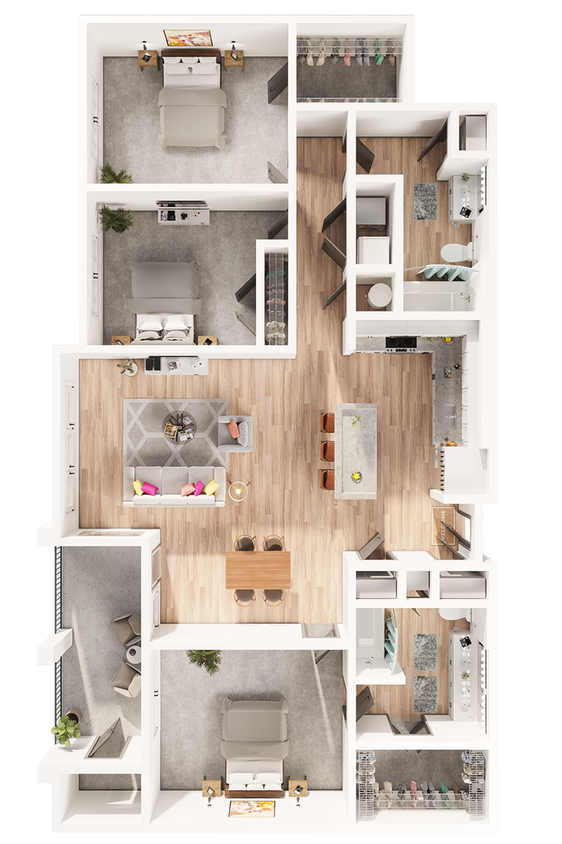 Terrawood - C2A Floor Plan - C2A