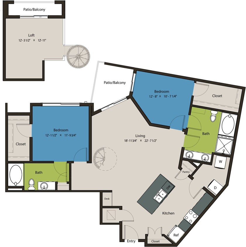 Floor Plan - 2H-Loft