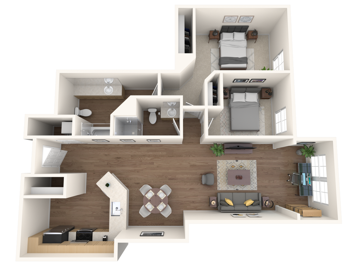 Floor Plan - B3B-WFOR