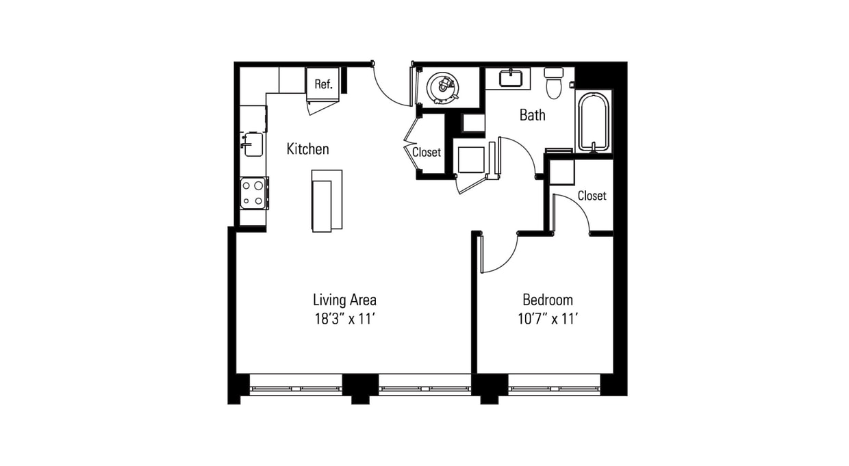Floor Plan - 1CA