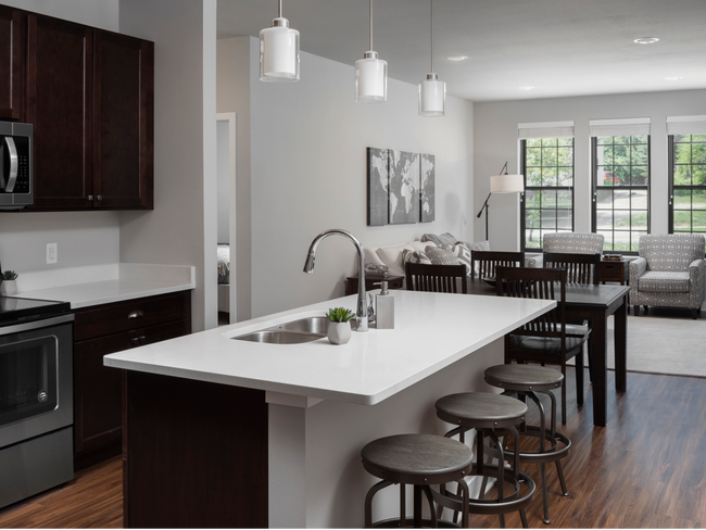 Arabelle Apartments Modern Kitchen - Arrabelle Apartments