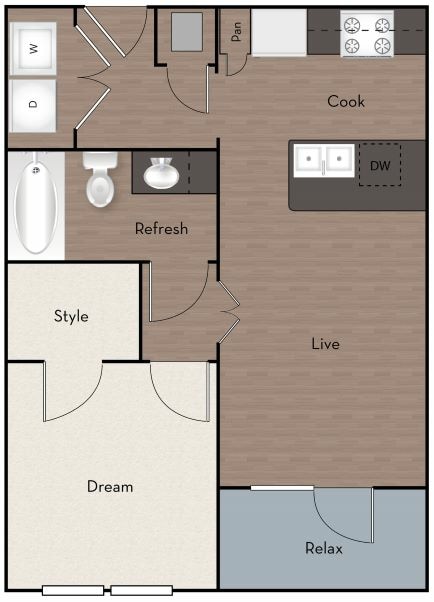 A2_Floorplan.jpg - 1 Bed X 1 Bath